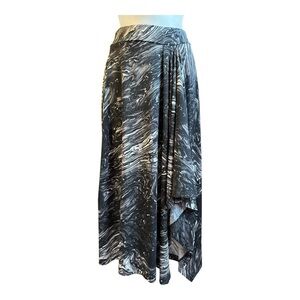 Michael Kors Black and White Maxi Skirt